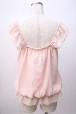 画像3: Penderie / リボンデザインシフォントップス 0 ピンク Y-25-07-14-033-LO-TO-SZ-ZY