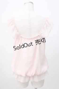 画像3: Penderie / リボンデザインシフォントップス 0 ピンク Y-25-07-14-033-LO-TO-SZ-ZY