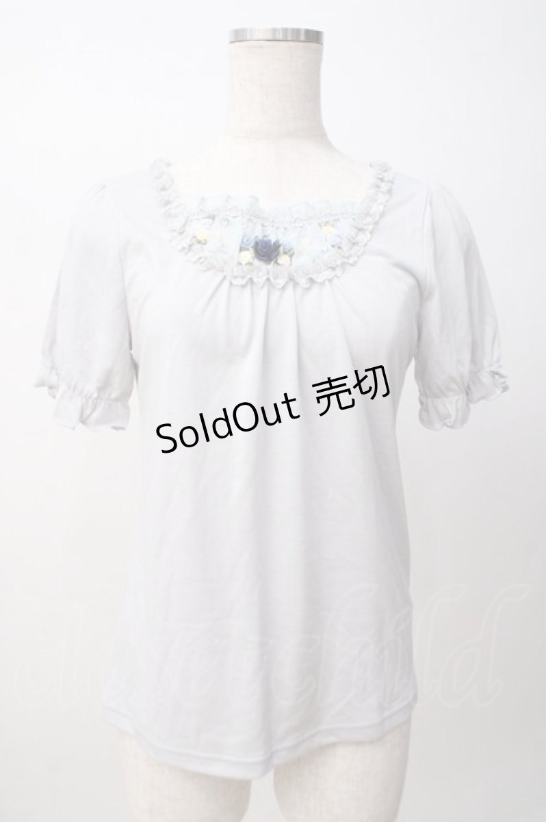 画像1: axes femme / ガーデンインナープルオーバー M サックス Y-25-07-14-038-AX-TS-SZ-ZT303 (1)