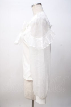 画像2: Rojita / ラッフルシアーテレコトップス M 白 Y-25-07-14-045-LO-TO-SZ-ZY