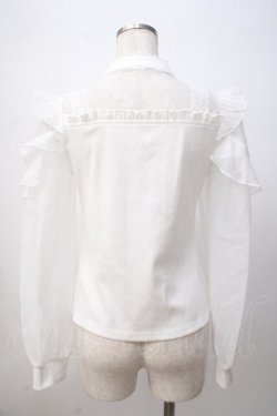 画像3: Rojita / ラッフルシアーテレコトップス M 白 Y-25-07-14-045-LO-TO-SZ-ZY