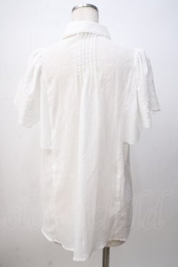 画像3: axes femme POETIQUE / スカラップ刺繍ブラウス M 白 Y-25-07-14-046-AX-BL-SZ-ZY