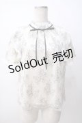 axes femme / 染め分けレースフリルプルオーバー M 生成り Y-25-07-14-047-AX-TO-SZ-ZY