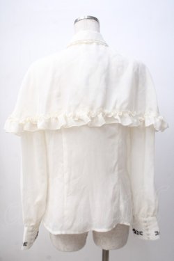 画像3: axes femme / ダークロマンティック刺繍ブラウス/Disneyヴィランズ M キナリ Y-25-07-14-049-AX-BL-SZ-ZY