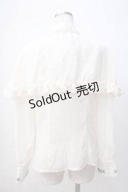 画像3: axes femme / ダークロマンティック刺繍ブラウス/Disneyヴィランズ M キナリ Y-25-07-14-049-AX-BL-SZ-ZY