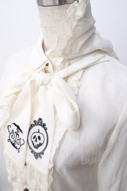 画像4: axes femme / ダークロマンティック刺繍ブラウス/Disneyヴィランズ M キナリ Y-25-07-14-049-AX-BL-SZ-ZY