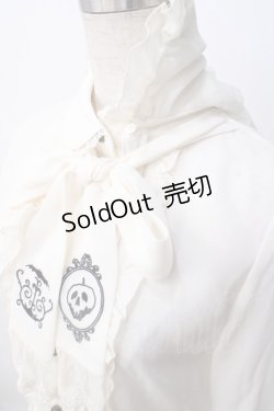 画像4: axes femme / ダークロマンティック刺繍ブラウス/Disneyヴィランズ M キナリ Y-25-07-14-049-AX-BL-SZ-ZY