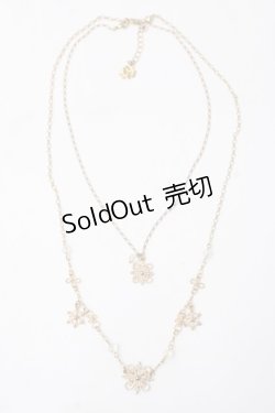 画像3: axes femme / 雪の結晶ネックレス  ゴールド Y-25-07-14-006-AX-AC-SZ-ZY
