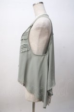 画像2: axes femme / ドレープベスト M カーキ Y-25-07-14-058-AX-TO-SZ-ZT525 (2)