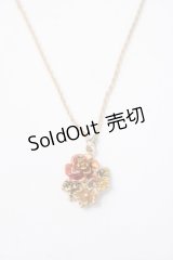 axes femme / プチバラポイントネックレス  ゴールド Y-25-07-14-007-AX-AC-SZ-ZY