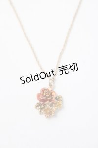 axes femme / プチバラポイントネックレス  ゴールド Y-25-07-14-007-AX-AC-SZ-ZY