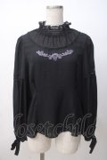 axes femme POETIQUE / ディズニーヴィランズ/ブラウス M 黒 Y-25-07-14-068-AX-BL-SZ-ZY