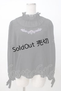 axes femme POETIQUE / ディズニーヴィランズ/ブラウス M 黒 Y-25-07-14-068-AX-BL-SZ-ZY