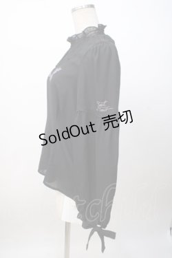 画像2: axes femme POETIQUE / ディズニーヴィランズ/ブラウス M 黒 Y-25-07-14-068-AX-BL-SZ-ZY