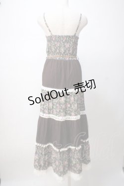 画像3: TRALALA / 花柄切替ロングワンピース 0 ブラウン Y-25-07-14-078-LO-OP-SZ-ZI