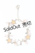 axes femme / 星モチーフブレスレット  ゴールド Y-25-07-14-009-AX-AC-SZ-ZY