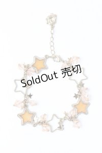 axes femme / 星モチーフブレスレット  ゴールド Y-25-07-14-009-AX-AC-SZ-ZY