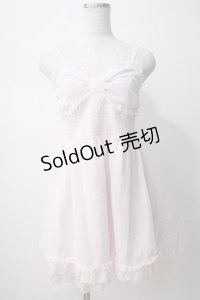 TRALALA / ドットリボンキャミワンピース 0 ピンク Y-25-07-14-080-LO-OP-SZ-ZY