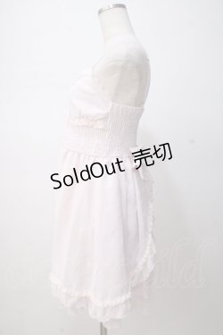画像2: TRALALA / ドットリボンキャミワンピース 0 ピンク Y-25-07-14-080-LO-OP-SZ-ZY