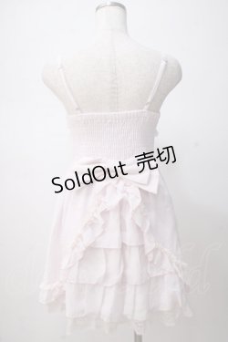 画像3: TRALALA / ドットリボンキャミワンピース 0 ピンク Y-25-07-14-080-LO-OP-SZ-ZY