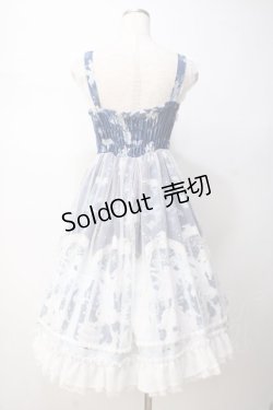 画像3: 逗醤 / 天使柄ジャンパースカート  紺 Y-25-07-14-082-LO-OP-SZ-ZY