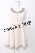 Penderie / 配色ジャンパースカート 0 ベージュ Y-25-07-14-083-LO-OP-SZ-ZY