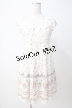 画像1: Penderie / 花柄ノースリーブワンピース 0 オフ Y-25-07-14-084-LO-OP-SZ-ZY