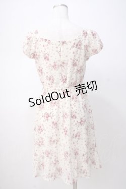 画像3: L'EST ROSE / 花柄シフォンワンピース 2 生成り Y-25-07-14-092-LO-OP-SZ-ZY