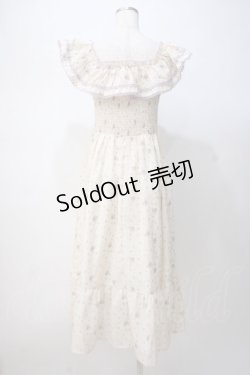 画像3: axes femme / 花柄ワンピース F ラベンダー Y-25-07-14-099-AX-OP-SZ-ZY