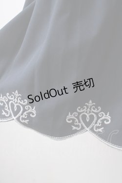 画像4: axes femme / スカラップ刺繍バイカラーワンピース F 紺 Y-25-07-14-107-AX-OP-SZ-ZI