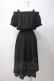 画像3: Ank Rouge / 2Wayシフォンマキシワンピース M 黒 Y-25-07-14-109-CA-OP-SZ-ZY (3)