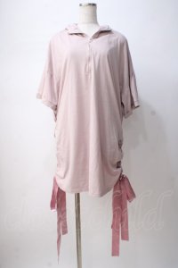 Ank Rouge / うさみみパーカーワンピース M ピンク Y-25-07-14-111-CA-OP-SZ-ZY