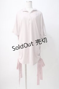 Ank Rouge / うさみみパーカーワンピース M ピンク Y-25-07-14-111-CA-OP-SZ-ZY