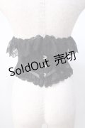 Vallee lys / Fleur de Brumeコルセット  ブラック Y-25-07-14-114-GO-TO-SZ-ZY