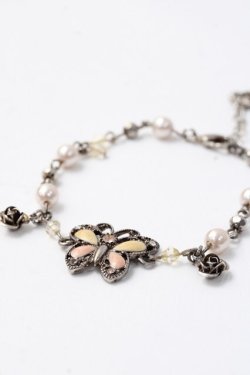 画像2: axes femme / 蝶ブレスレット  アンティークシルバー Y-25-07-14-014-AX-AC-SZ-ZY