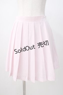 画像1: Ank Rouge / スクールプリーツスカート M ピンク Y-25-07-14-121-CA-BL-SZ-ZY
