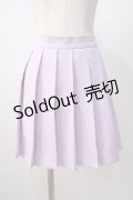 Ank Rouge / プリーツスカート M ラベンダー Y-25-07-14-122-CA-BL-SZ-ZY