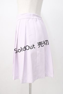 画像2: Ank Rouge / プリーツスカート M ラベンダー Y-25-07-14-122-CA-BL-SZ-ZY