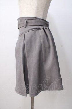 画像2: axes femme POETIQUE / プリーツミニスカート M グレー Y-25-07-14-123-AX-BL-SZ-ZY