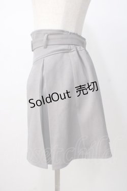 画像2: axes femme POETIQUE / プリーツミニスカート M グレー Y-25-07-14-123-AX-BL-SZ-ZI