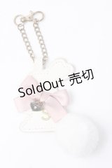 LIZ LISA / うさぎイニシャルチャーム  アイボリー Y-25-07-14-015-LO-ZA-SZ-ZY