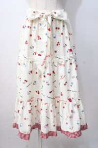 axes femme / ハローキティプリントスカート F  Y-25-07-14-127-AX-SK-SZ-ZY