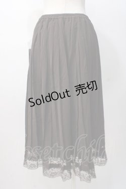 画像3: axes femme / フロント釦プリーツスカート M Dブラウン Y-25-07-14-132-AX-SK-SZ-ZY