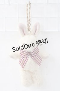 Maison de FLEUR / ラビットチャーム  レッド Y-25-07-14-016-LO-ZA-SZ-ZY