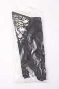 axes femme / ゴージャスビジュー付け襟  黒 Y-25-07-14-018-AX-ZA-SZ-ZY