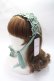 画像1: Chalmiere / フリルヘッドドレス F グリーン Y-25-07-14-022-LO-AC-SZ-ZY (1)