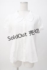 TRALALA / ドビードットブラウス 0 白 Y-25-07-14-026-LO-BL-SZ-ZY