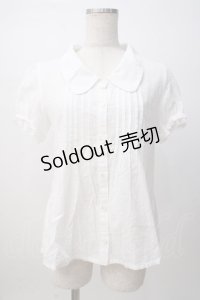 TRALALA / ドビードットブラウス 0 白 Y-25-07-14-026-LO-BL-SZ-ZY