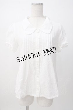画像1: TRALALA / ドビードットブラウス 0 白 Y-25-07-14-026-LO-BL-SZ-ZY