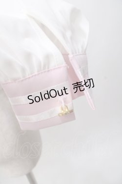 画像4: Ank Rouge / リボン・ネクタイ付きセーラートップス M 白×ピンク Y-25-07-14-027-CA-TO-SZ-ZY